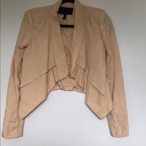 BCBG BLASER, Color: Light Peach
